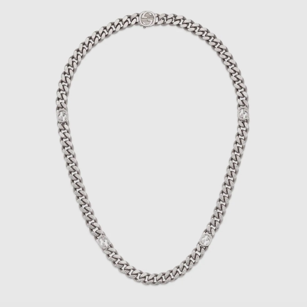 🐺GUCCI Interlock necklace